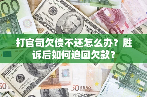 武汉打官司欠债不还怎么办?胜诉后如何追回欠款? 武汉打官司欠债不还怎么办?胜诉后如何追回欠款?