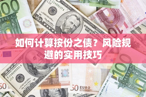 武汉如何计算按份之债?风险规避的实用技巧 武汉如何计算按份之债?风险规避的实用技巧