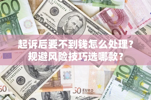 武汉起诉后要不到钱怎么处理?规避风险技巧选哪款? 武汉起诉后要不到钱怎么处理?规避风险技巧选哪款?