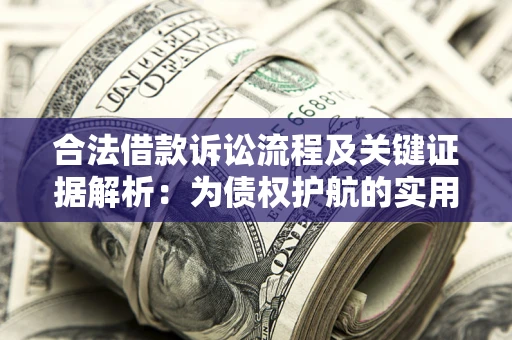 武汉合法借款诉讼流程及关键证据解析:为债权护航的实用指南 武汉合法借款诉讼流程及关键证据解析:为债权护航的实用指南